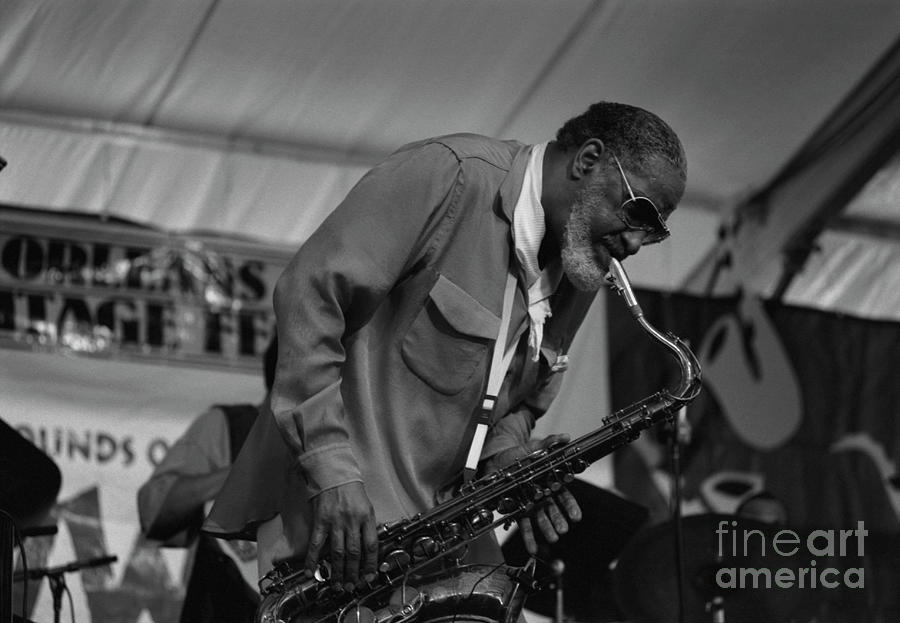 Saxophonist Sonny Rollins At Nola Photograph by The Estate Of David Gahr