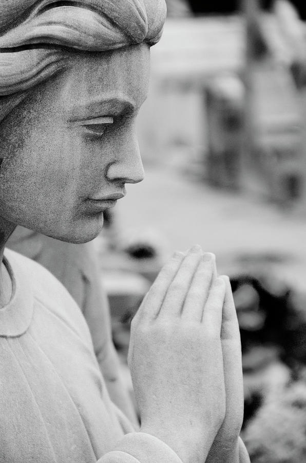 Say a Prayer for Me in Black and White Photograph by Nicola Nobile