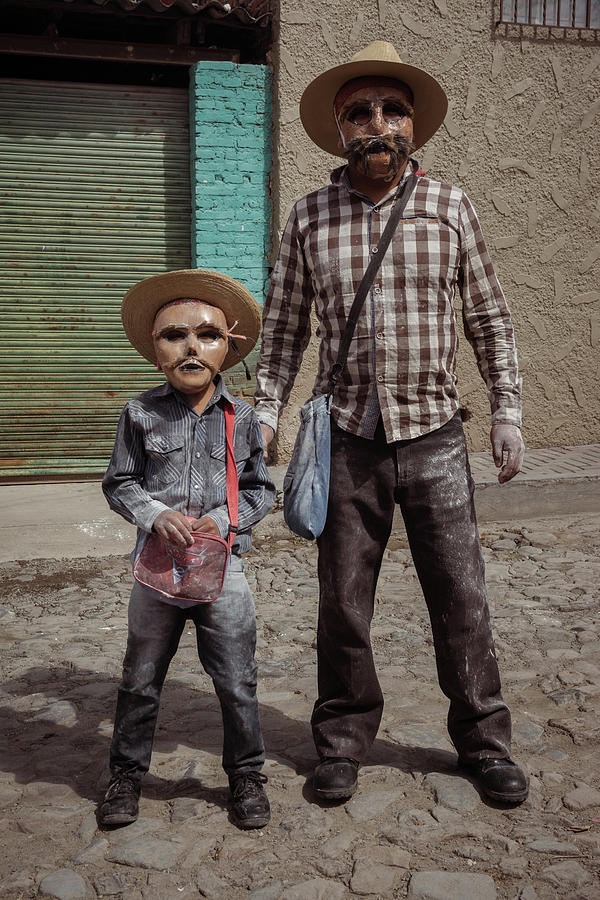 Ajijic Photograph - Sayacos During Carnival in Mexico by Dane Strom Ajijic Photograph - Sayacos During Carnival in Mexico by Dane Strom