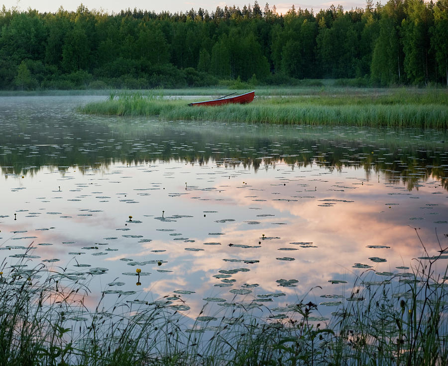 Scandinavia Finland Lake View Photograph by Ssiltane