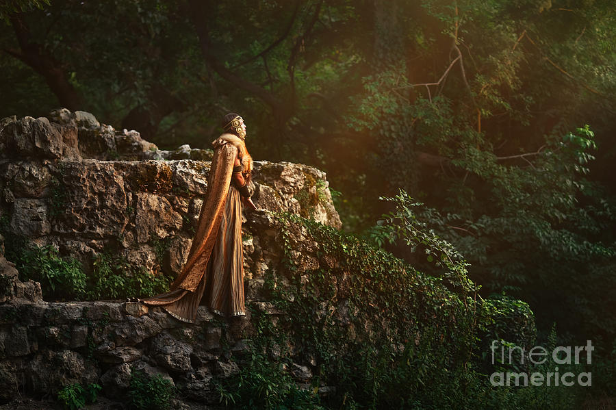 Magic Photograph - Scandinavian Rich Girl In Deep by Glebsstock Magic Photograph - Scandinavian Rich Girl In Deep by Glebsstock