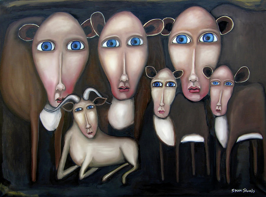 Scapegoat Painting by Steve Shanks