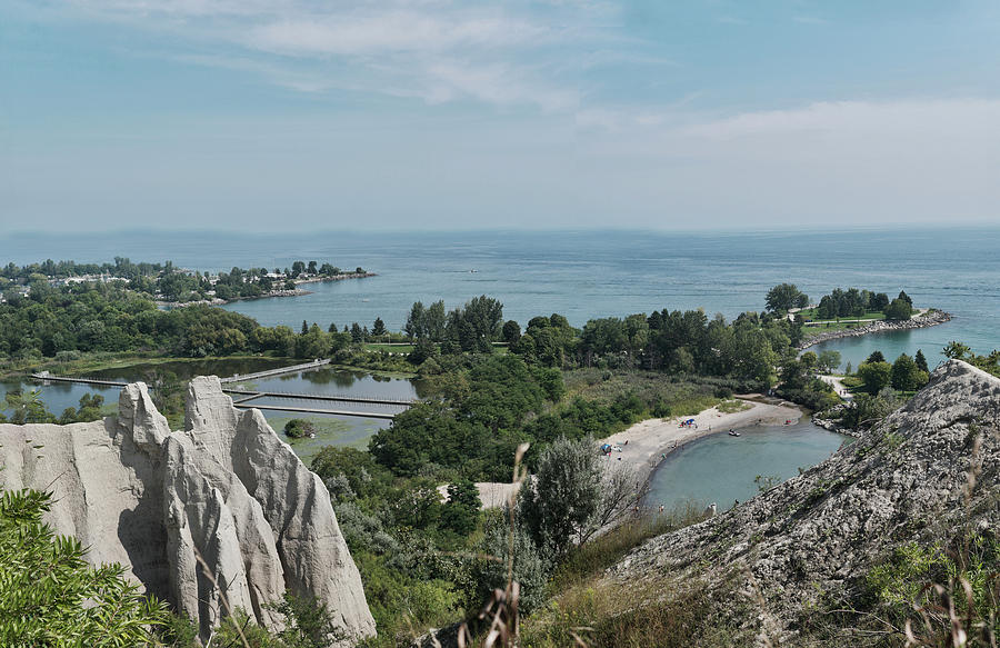 Scarborough bluffs Photograph by Nick Mares