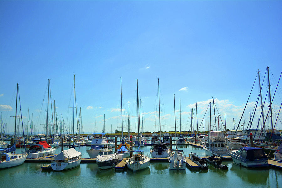 Scarborough Boats Photograph by R Border Design - Fine Art America