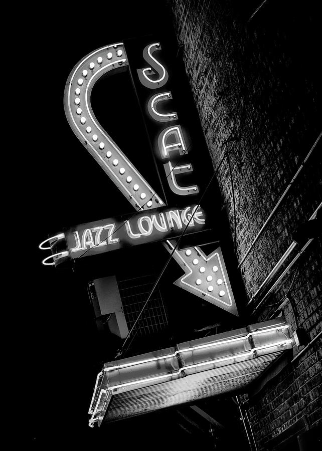 Jazz Photograph - Scat Jazz Lounge - #3 by Stephen Stookey