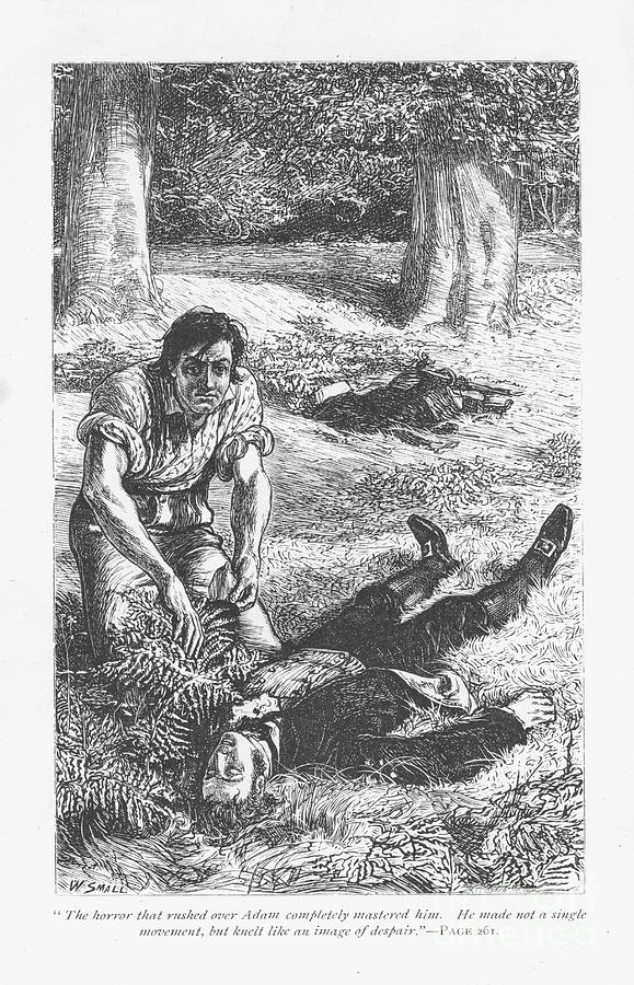 Scene From Adam Bede By George Eliot Drawing by Print Collector