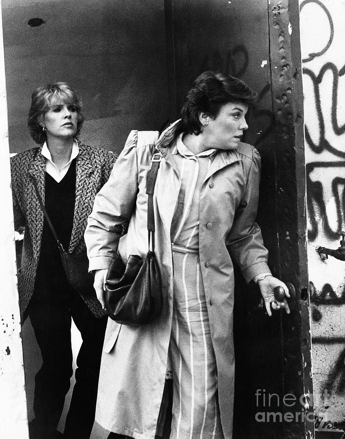 Scene From Cagney And Lacey Photograph by Bettmann