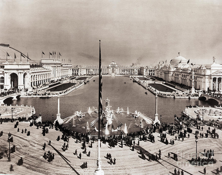 Scene From The Columbian Exposition Photograph by Bettmann - Pixels