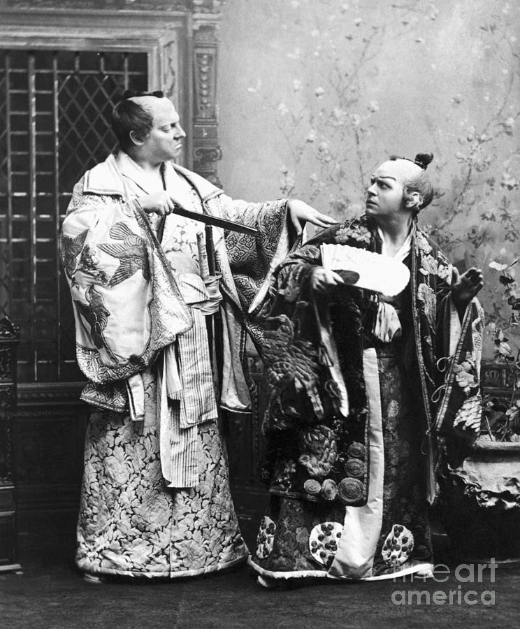 Scene From The Mikado Photograph by Bettmann