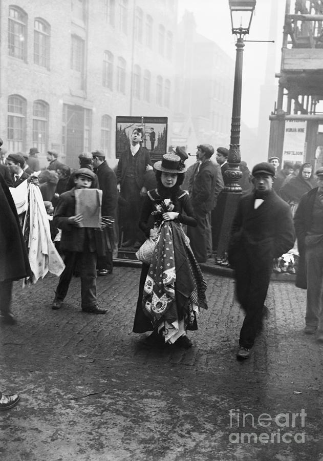 Scene On Petticoat Lane In London Photograph by Bettmann