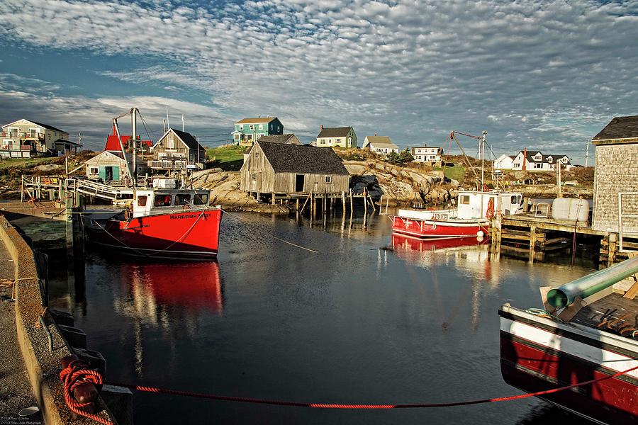 Scenes From The Village Of Peggys Cove - 2 Photograph by Hany J