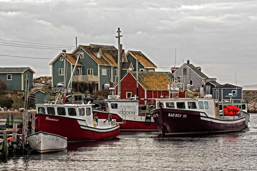 Scenes From The Village Of Peggys Cove - 4 Photograph by Hany J