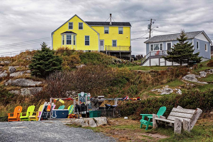Scenes From The Village Of Peggys Cove - 7 Photograph by Hany J