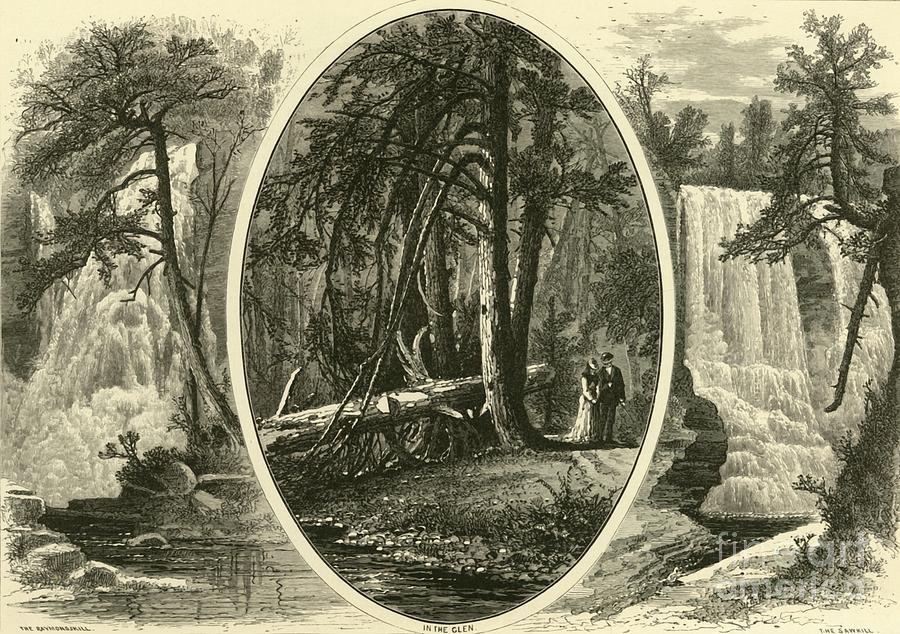 Scenes In And About Milford Drawing by Print Collector