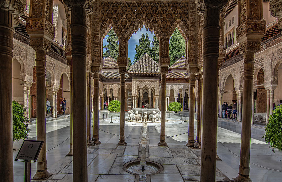 Scenes of the Alhambra Photograph by Douglas Wielfaert