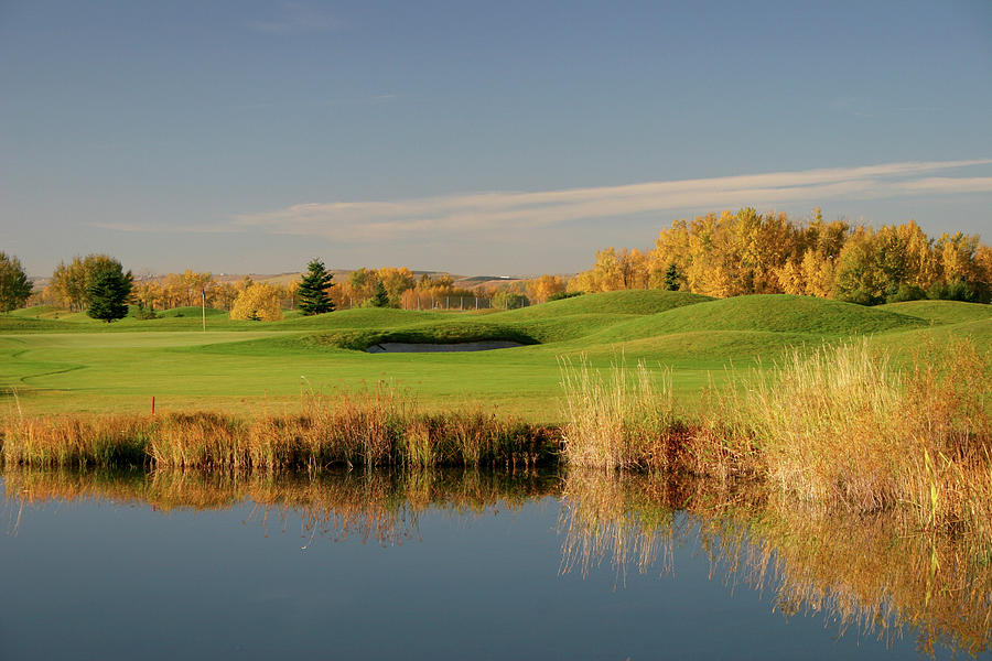 Scenic Calgary Golf Course In Fall Photograph by Imaginegolf