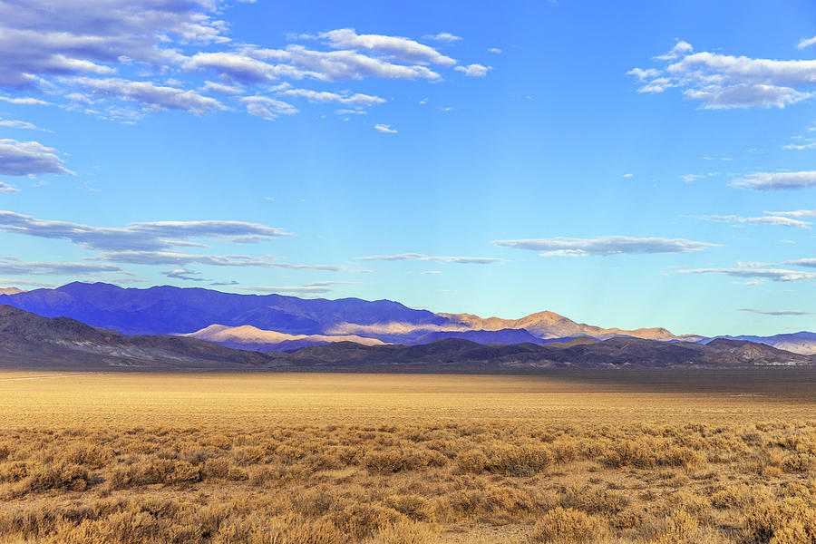 Scenic Desert Landscape At Sunset Photograph by Ron Koeberer | Fine Art ...