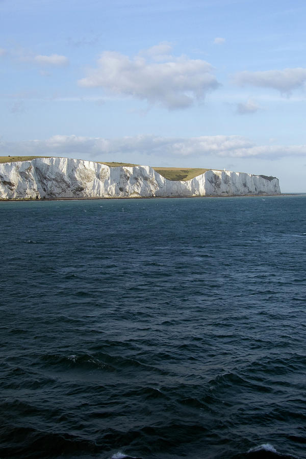 Nature Photograph - Scenic Kent - White Cliffs Of Dover by Chrisat