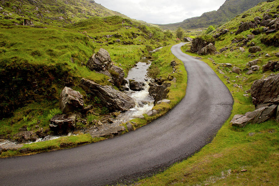 Scenic Road Over Gap Of Dunloe Photograph by David Epperson