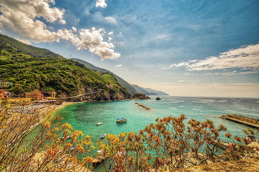 scenic view of Cinque Terre Photograph by Vivida Photo PC