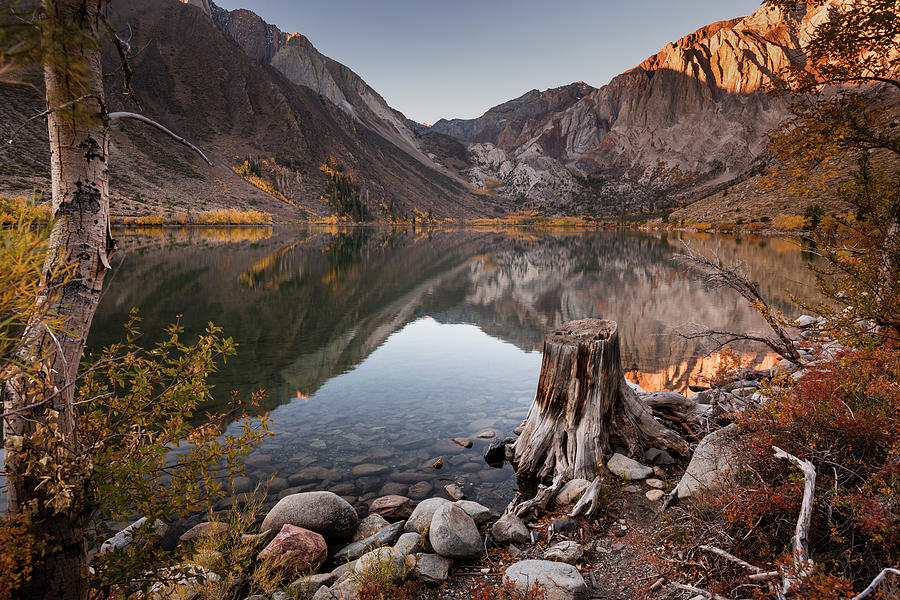 Scenic View Of Convict Lake By Mountains Against Sky Photograph by Cavan Images Scenic View Of Convict Lake By Mountains Against Sky Photograph by Cavan Images
