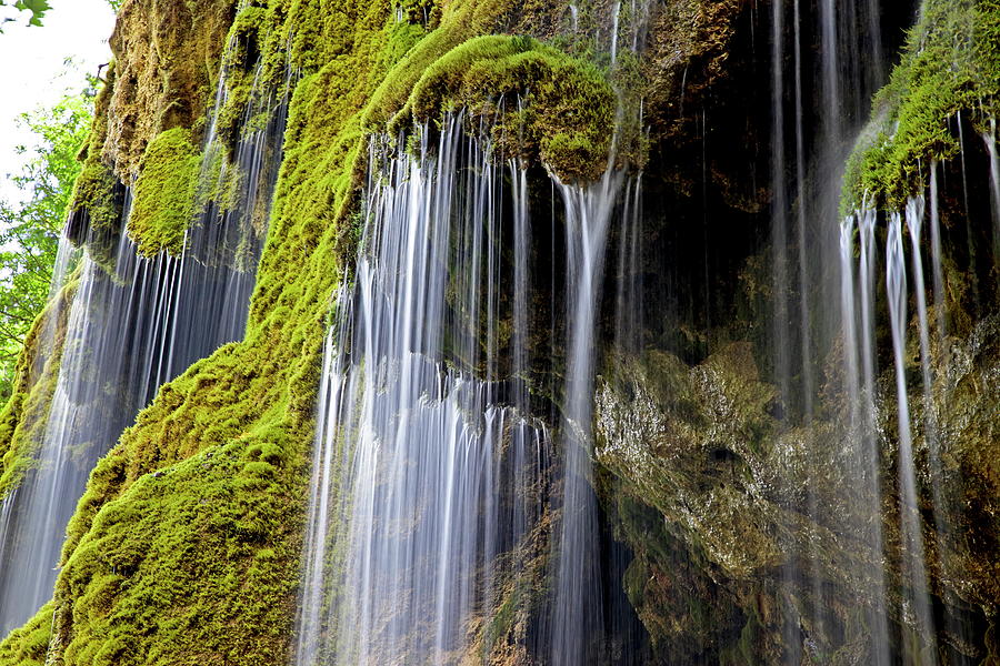 Schleierfaelle Falls, Germany Digital Art by Bernd Rommelt