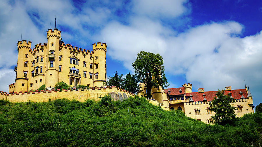 Castle Photograph - Schloss Hohenschwangau by Borja Robles Castle Photograph - Schloss Hohenschwangau by Borja Robles