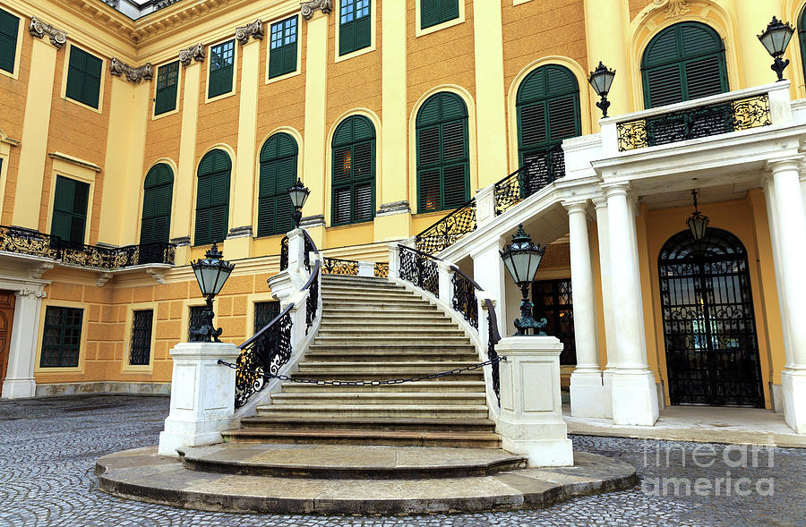 Schonbrunn Palace Living in Vienna Photograph by John Rizzuto