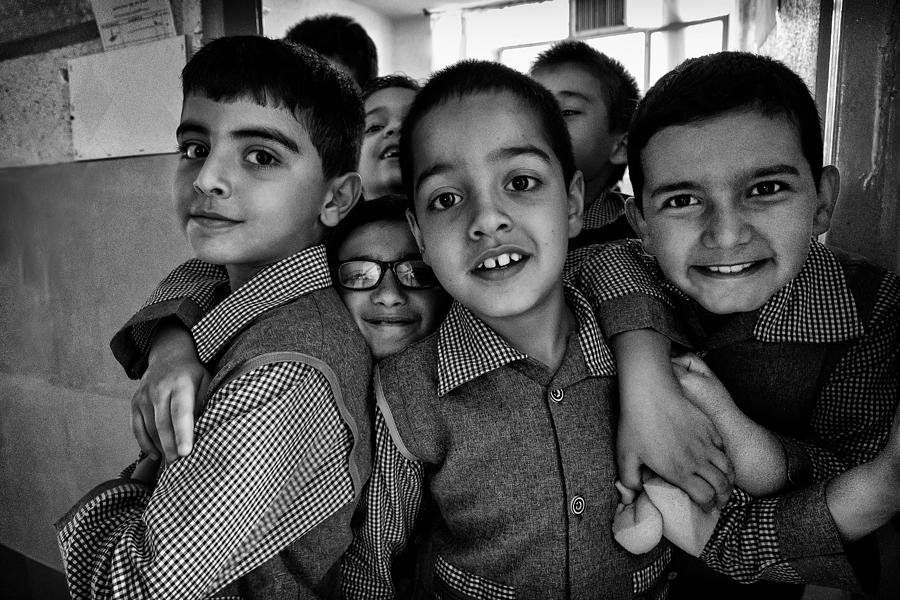 School Boys Photograph by Carlos Lopes Franco