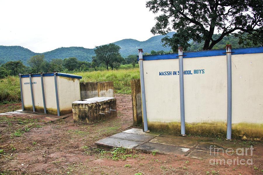 School Latrines Photograph by Andy Crump/science Photo Library