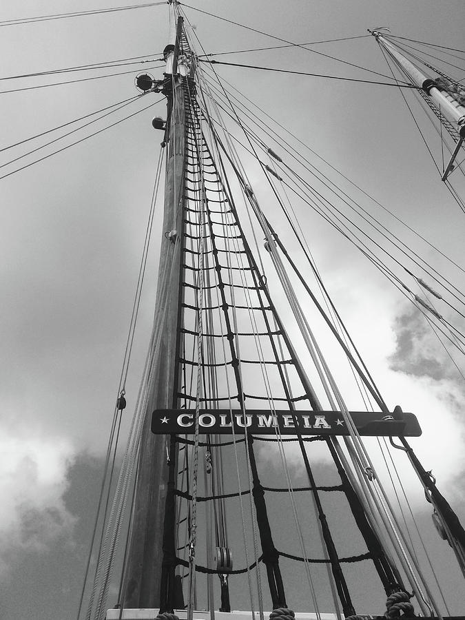 Schooner Columbia Photograph by Tina Aye