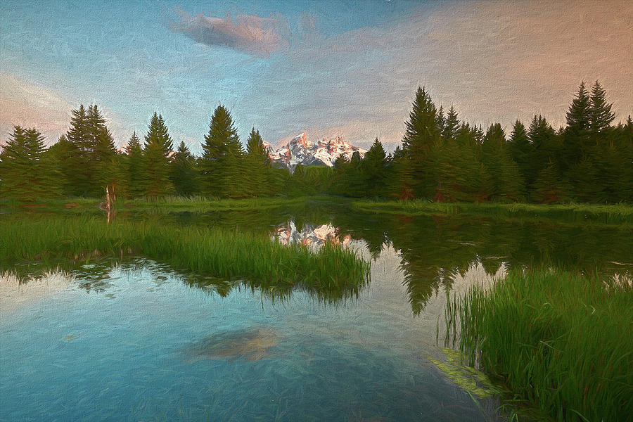 Schwabacher Morning III Digital Art by Jon Glaser Schwabacher Morning III Digital Art by Jon Glaser