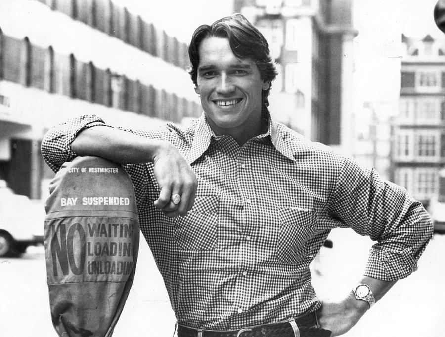 Schwarzenegger Photograph by Evening Standard