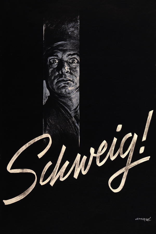 Schweig! Painting by Ferry Ahrle