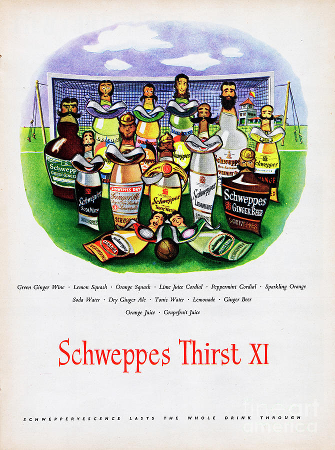 Schweppes Thirst Xi Photograph by Picture Post