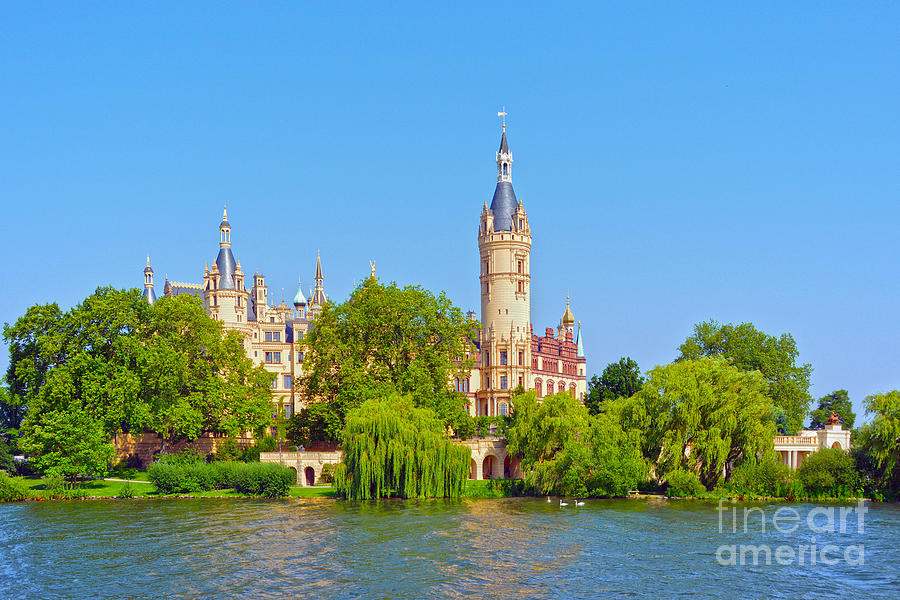 Schwerin Palace in Germany Photograph by Catherine Sherman