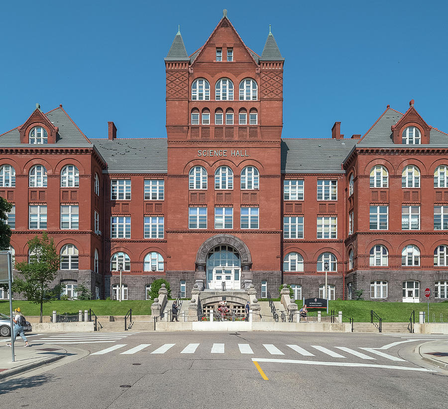 Science Hall Building Seen From Langdon Photograph by Panoramic Images