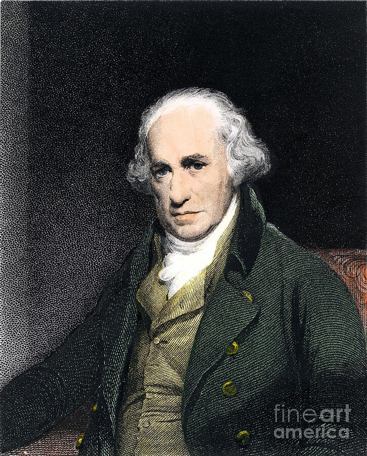 Sciences And Scientists Portrait Of James Watt (1736 - 1819) Scottish ...