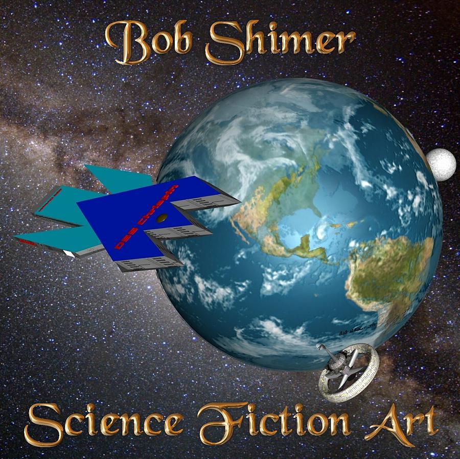 Scifi Digital Art - Scifi Art by Bob Shimer Scifi Digital Art - Scifi Art by Bob Shimer