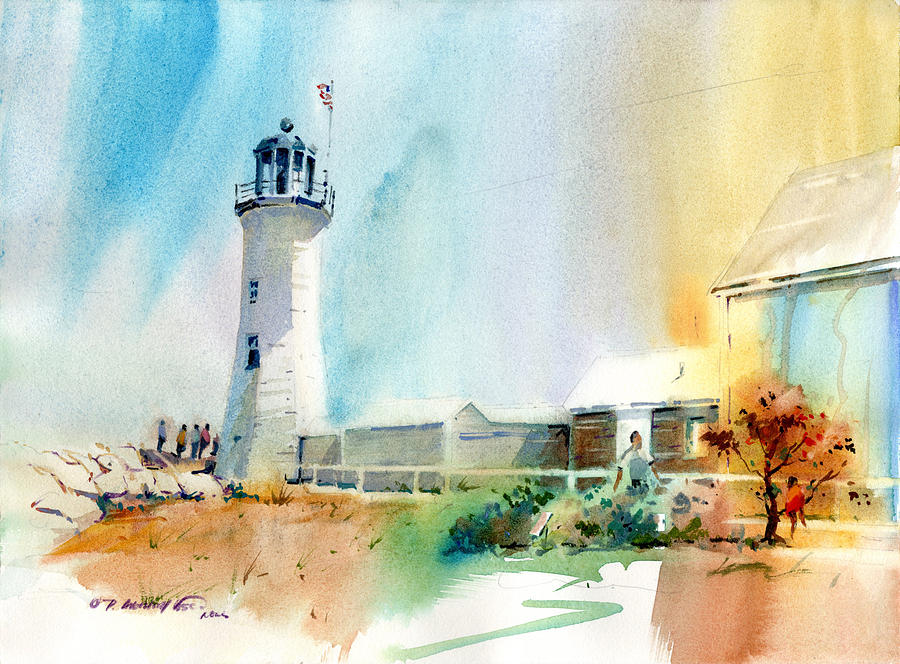 Scituate Light 2 by P Anthony Visco Scituate Light 2 by P Anthony Visco