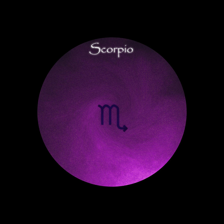 Scorpio Zodiac Sign Digital Art by Jason Dallas - Fine Art America