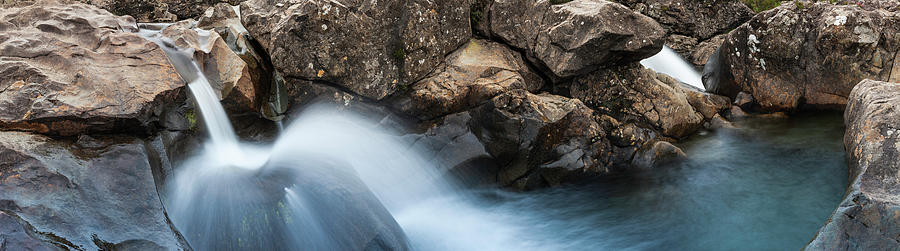 Scotland Fairy Pools Waterfalls Cuillin Photograph by Fotovoyager