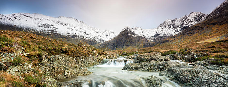 Scotland, Isle Of Sky, Glen Brittle Digital Art by Jordan Banks