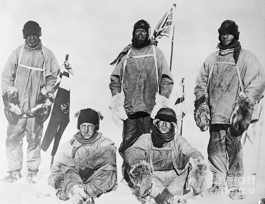 Scott At The South Pole Photograph by Bettmann