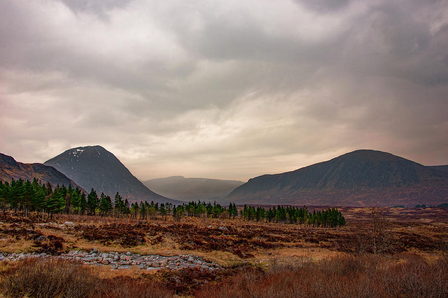 Scottish Highland Landscape - Glen Coe Photograph by Bill Cannon