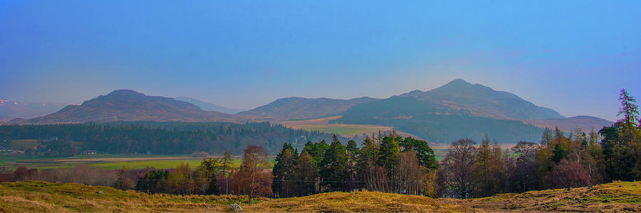 Scottish Highland Panorama Photograph by Bill Cannon