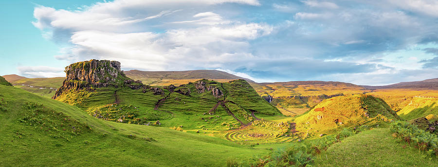 Scottish Highlands at sunset Photograph by Valery Egorov - Pixels