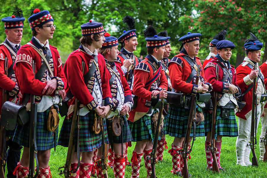 Scottish Soldiers At Mt Vernon Photograph By Carrie Goeringer Fine   Scottish Soldiers At Mt Vernon Carrie Goeringer 