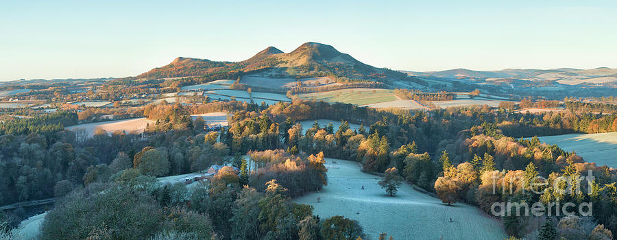 Scotts View in Winter Panoramic Photograph by Tim Gainey