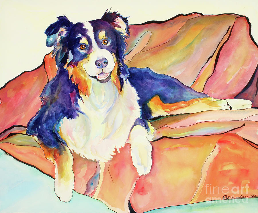 Scout Painting by Pat Saunders-White